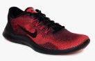 Nike Red Textile Running Shoes Men