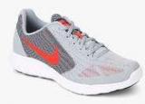 Nike Revolution 3 Grey Running Shoes Boys