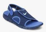 Nike Sunray Adjust 4 Navy Blue Floaters Boys