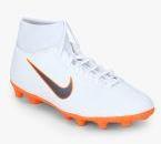 Nike Superfly 6 Club Fg/Mg White Football Shoes Men