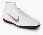 Nike Superflyx 6 Club Tf White Football Shoes Women