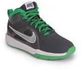 Nike Team Hustle D 6 Grey Basketball Shoes Boys