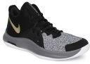 Nike Unisex Black Mesh Mid Top Air Versitile III Basketball Shoes