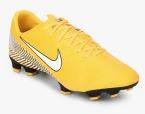 Nike Vapor 12 Pro Njr Fg Yellow Football Shoes Men