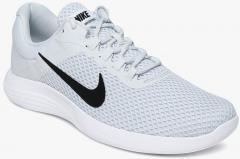 Nike White Lunar Converge 2 Running Shoe men