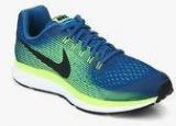 Nike Zoom Pegasus 34 Blue Running Shoes Boys