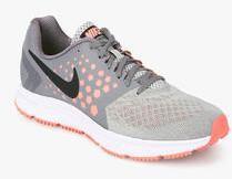 Nike Zoom Span Grey Running Shoes women