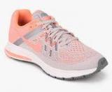 Nike Zoom Winflo 2 Grey Running Shoes Women