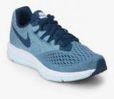 Nike Zoom Winflo 4 Blue Running Shoes women