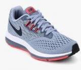 Nike Zoom Winflo 4 Grey Running Shoes Men