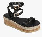 Notion London Black Sandals Women