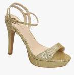 Notion London Gold Stilettos Women