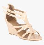 Notion London Nude Sandals Women