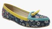 Osca Donna Blue Moccasins Women