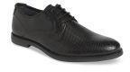 Park Avenue Black Leather Formal Derbys Men