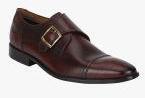 Park Avenue Brown Formal Shoes Men