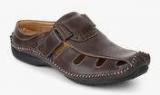 Pavers England Brown Sandals Men