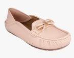 Pelle Albero Pink Synthetic Regular Loafers Women