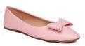 People Pink Solid Synthetic Ballerinas Women