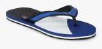 Pepsi Blue Solid Thong Flip Flops Men