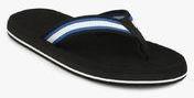 Phosphorus Black Flip Flops Men