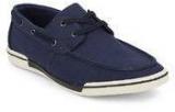 Phosphorus Navy Blue Boat Shoes men