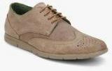 Phosphorus Tan Brogue Lifestyle Shoes Men