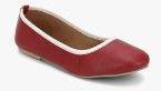 Pink 18 Maroon Belly Shoes Women