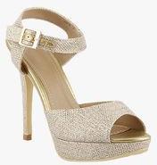 Pinq Chiq Collection Golden Stilettos Women