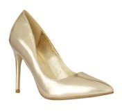 Pinq Chiq Collection Golden Stilletoes Women