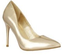 Pinq Chiq Collection Golden Stilletoes women