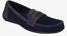 Portia Blue Moccasins women