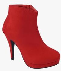 Portia Red Boots women