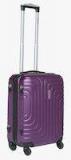 Pronto Cyprus 58 Cms Purple 4 Wheel Spinner Hard Strolley Women