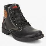 Provogue Black Lifestyle Boot Men