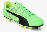 Puma Adreno Iii Fg Jr Green Football Shoes Boys