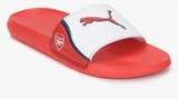 Puma Afc Team Cat Sandal Red Slippers Men