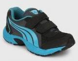 Puma Axis Velcro Jr Dp Black Running Shoes Boys