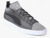 Puma Basket Classic Netfit Grey Sneakers Men