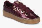 Puma Basket Platform Kiss Anodized Jr Purple Sneakers Girls