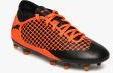 Puma Black & Orange Future 2.4 FG/AG Jr Football Shoes Boys