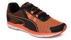 Puma Black & Orange Propel 2 Running Shoes Men