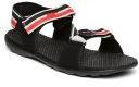 Puma Black & Red Silicis Mesh Dp Sports Sandals Men