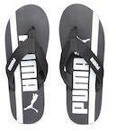 Puma Black & White Robby Graphic Dp Printed Thong Flip Flops Men