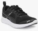 Puma Black Flex Essential Junior Training Shoes Boys