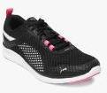 Puma Black Flex Essential Running Shoes Women