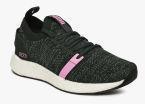 Puma Black NRGY Neko Engineer Knit Running Shoes Women