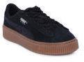 Puma Black Platform Galaxy Suede Sneakers Women