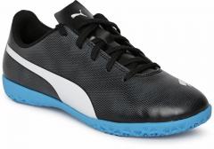 Puma Black Rapido It Jr Football Shoes boys