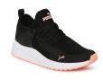 Puma Black Textured Pacer Next Cage Jr Sneakers Girls